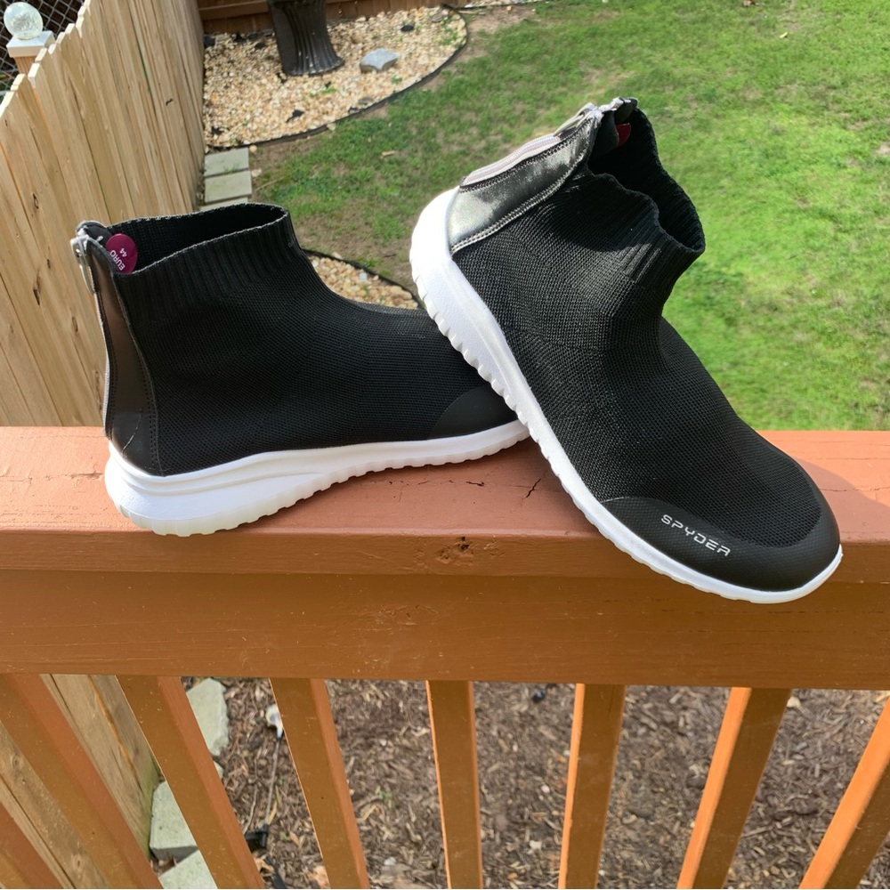 Spyder Mens Lifestyle Ankle Shoes | Size 11 | Black/Grey  ( LEON ) - Picture 10 of 13